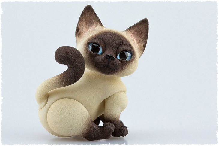 Подвижная игрушка сиамская кошка Зана