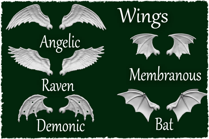 These wings are available for all our bjd dolls