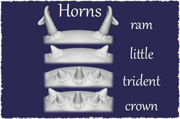 The horns of bjd Tarsier.