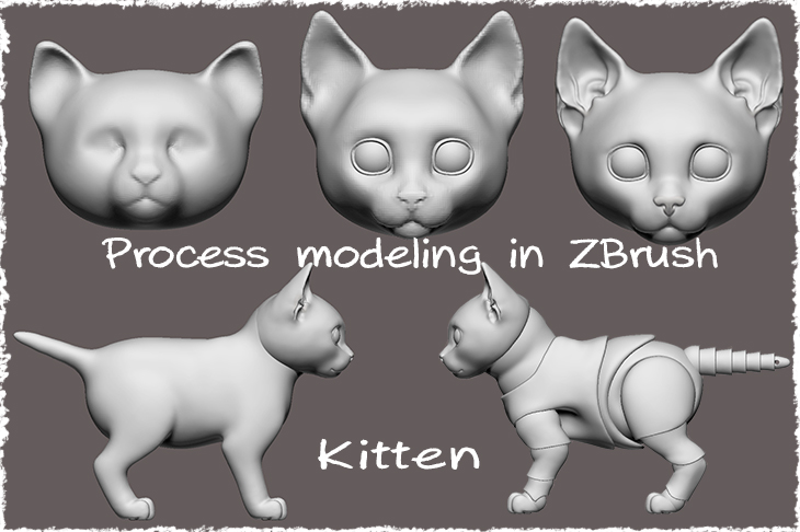 modeling a bjd doll in ZBrush