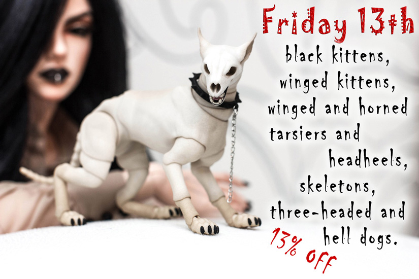 Friday 13th offer for bjd dolls