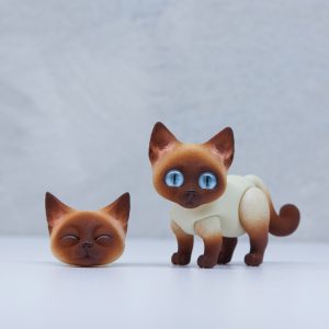 Kiki the siamese magnet jointed cat doll